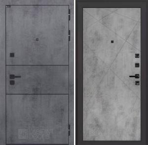 Входная дверь Инфинити 24 — Бетон светлый купить в Москве