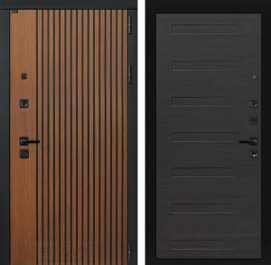 Входная дверь Шторм 14 — Эковенге горизонтальный купить в Москве