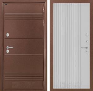 Входная дверь Термо Лайт 29 — Белый рельеф софт купить в Москве