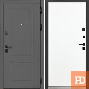 Входная дверь MXK-2 гладкая белая купить в Москве