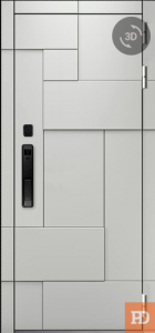 Входная дверь CYBER Tetris white SN-F78U купить в Москве