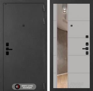 Входная дверь Соналаб с зеркалом 19 — Грей софт купить в Москве