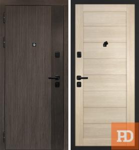 Входная дверь STR Вертикаль Капучино купить в Москве