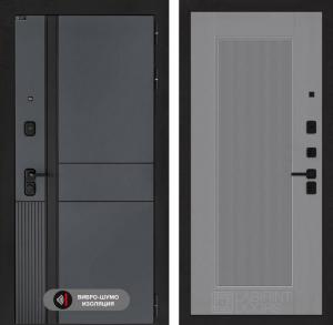 Входная дверь Эволаб 30 — Серый рельеф софт купить в Москве