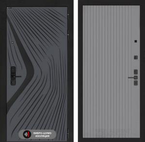 Входная дверь Леолаб 29 — Серый рельеф софт купить в Москве