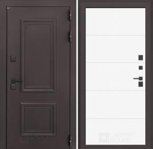 Входная дверь Полярис лайт 13 — Белый софт купить в Москве