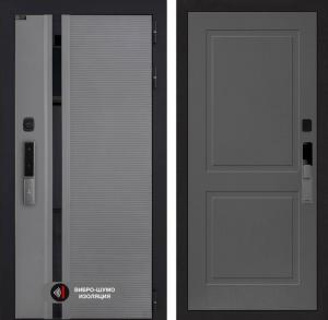 Входная дверь Пиано Смарт 2.0 панель 11 — Графит софт купить в Москве