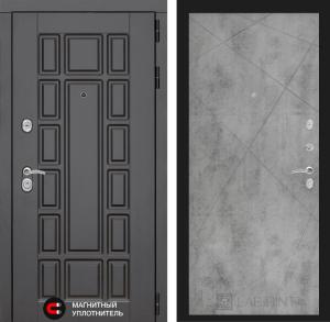 Входная дверь Нью-Йорк 24 — Бетон светлый купить в Москве