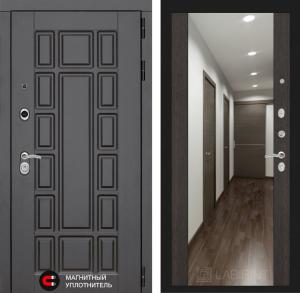 Входная дверь Нью-Йорк с Зеркалом Максимум — Венге купить в Москве