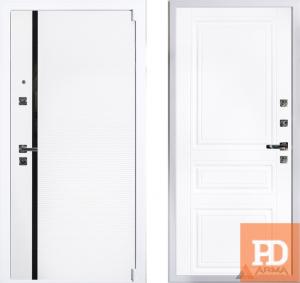 Входная дверь Арма Гранд Вайт 19 белый ясень купить в Москве