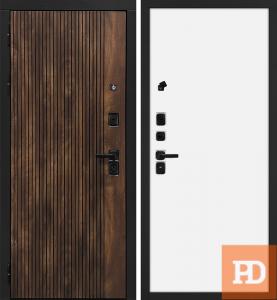 Входная дверь STR Лофт 1 белый грунт купить в Москве