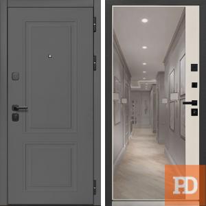 Входная дверь MXK-2 зеркало 1 софт шампань купить в Москве