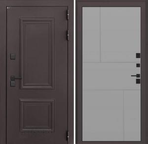 Входная дверь Полярис лайт 21 — Грей софт купить в Москве