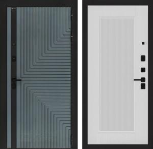 Входная дверь Кредор 30 — Белый рельеф софт купить в Москве