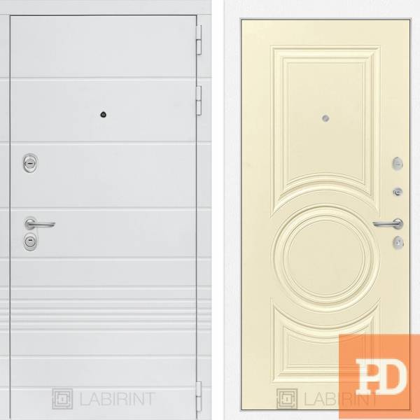 Входная дверь Лабиринт Трендо 23 - Шампань софт купить в Москве