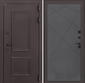 Входная дверь Полярис лайт 24 — Графит софт купить в Москве