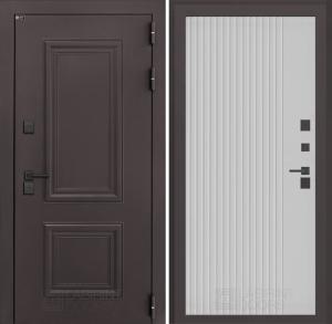 Входная дверь Полярис лайт 29 — Белый рельеф софт купить в Москве