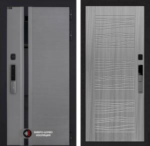 Входная дверь Пиано Смарт 2.0 панель 06 — Сандал серый купить в Москве