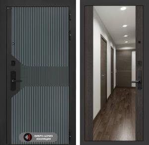 Входная дверь СмАртлаб с Зеркалом Максимум — Венге купить в Москве