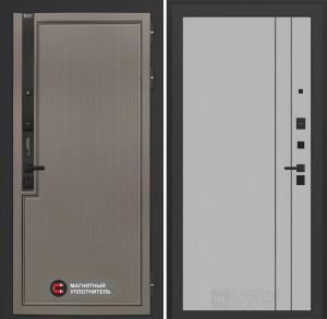 Входная дверь Лаб 1 Про 10 — Серый рельеф софт купить в Москве