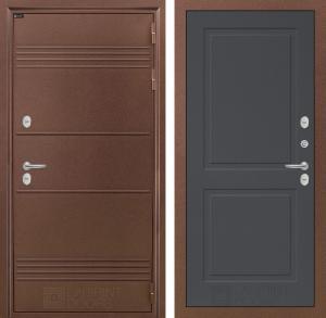 Входная дверь Термо Лайт 11 — Графит софт купить в Москве