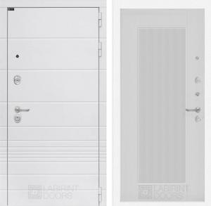Входная дверь Трендо 30 — Белый рельеф софт купить в Москве