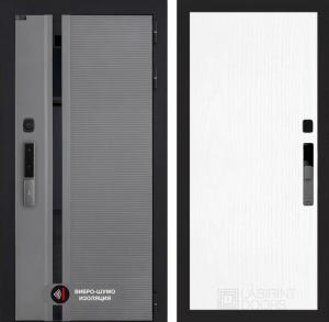 Входная дверь Пиано Смарт 2.0 панель 07 — Белое дерево купить в Москве