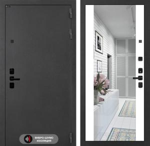 Входная дверь Соналаб с зеркалом Максимум — Белый софт купить в Москве