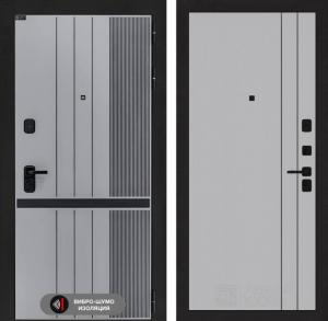 Входная дверь Скайлаб 10 — Серый рельеф софт купить в Москве