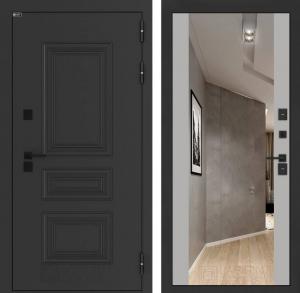 Входная дверь Аляска Лайт с Зеркалом Максимум — Грей софт купить в Москве