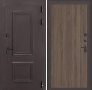 Входная дверь Полярис лайт 05 — Ясень темный купить в Москве