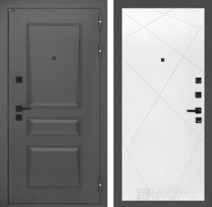 Входная дверь Орлеан 24 — Белый софт купить в Москве