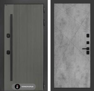 Входная дверь Термолаб 1 тепло 24 — Бетон светлый купить в Москве