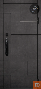 Входная дверь CYBER Tetris grey SN-V8U купить в Москве