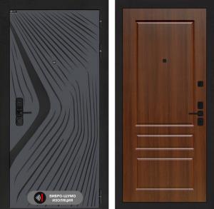 Входная дверь Леолаб 03 — Орех бренди купить в Москве