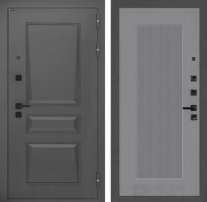 Входная дверь Орлеан 30 — Серый рельеф софт купить в Москве
