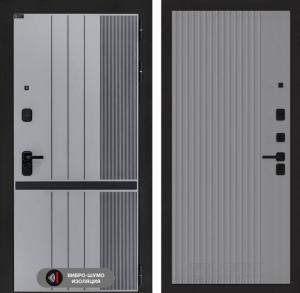 Входная дверь Скайлаб 29 — Серый рельеф софт купить в Москве