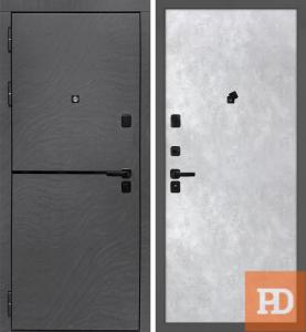 Входная дверь STR Горизонт Серый бетон купить в Москве