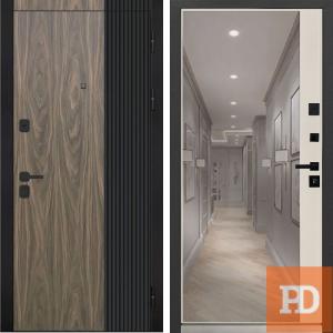 Входная дверь MXL-2 Зеркало 1 софт шампань купить в Москве