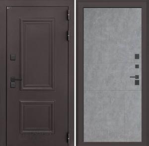 Входная дверь Полярис лайт 21 — Бетон светлый купить в Москве