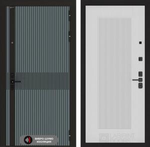 Входная дверь Иссида 30 — Белый рельеф софт купить в Москве