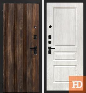 Входная дверь STR Лофт 1 Версаль 2 дуб жемчужный купить в Москве