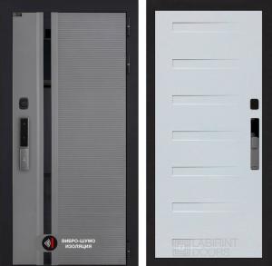 Входная дверь Пиано Смарт 2.0 панель 14 — Дуб кантри белый купить в Москве