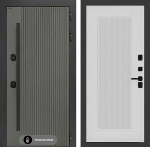 Входная дверь Термолаб 1 тепло 30 — Белый рельеф софт купить в Москве