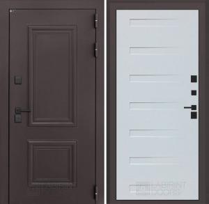 Входная дверь Полярис лайт 14 — Дуб кантри белый горизонт купить в Москве