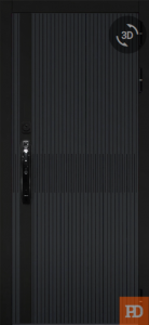 Входная дверь CYBER MATRIX GREY SN-V8U купить в Москве