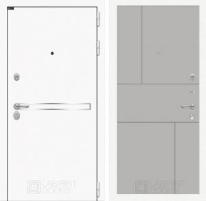 Входная дверь Лайн Вайт 21 — Грей софт купить в Москве