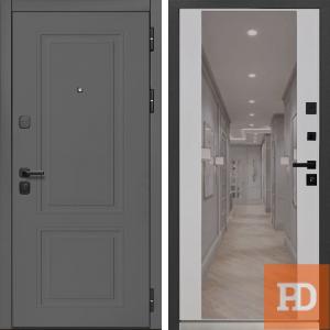 Входная дверь MXK-2 зеркало 2 силк маус купить в Москве