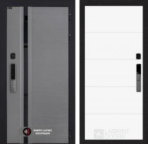 Входная дверь Пиано Смарт 2.0 панель 13 — Белый софт купить в Москве