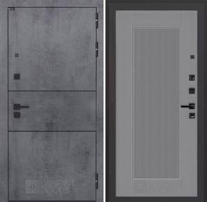Входная дверь Инфинити 30 — Серый рельеф софт купить в Москве